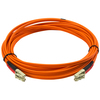 Startech.Com 5m Fiber Optic Cable - Multimode Duplex 50/125, LSZH - LC/LC 50FIBLCLC5